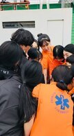 2018.05.09 응급구조과 vs 경찰행정과 피구 예선전